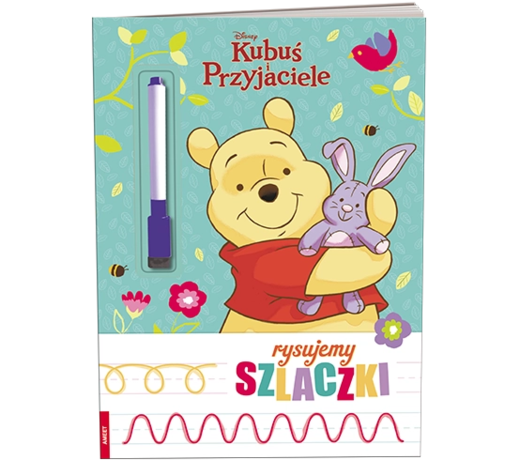 okładka Disney Kubuś i przyjaciele Rysujemy szlaczki KSS-9117 książka | Opracowanie zbiorowe