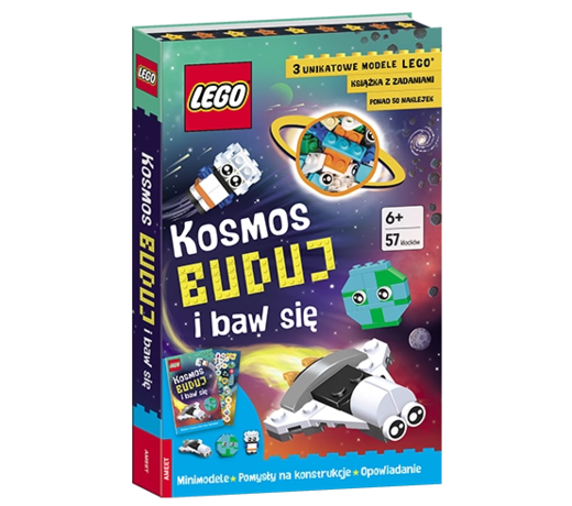 okładka Lego Master Brand Kosmos Buduj i baw się SQB-6604 książka | Opracowanie zbiorowe