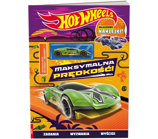 okładka Mattel Hot Wheels Maksymalna prędkość FLA-1605 książka | Opracowanie zbiorowe