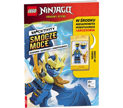okładka Lego Ninjago Smocze moce LNC-6752 książka | Opracowanie zbiorowe