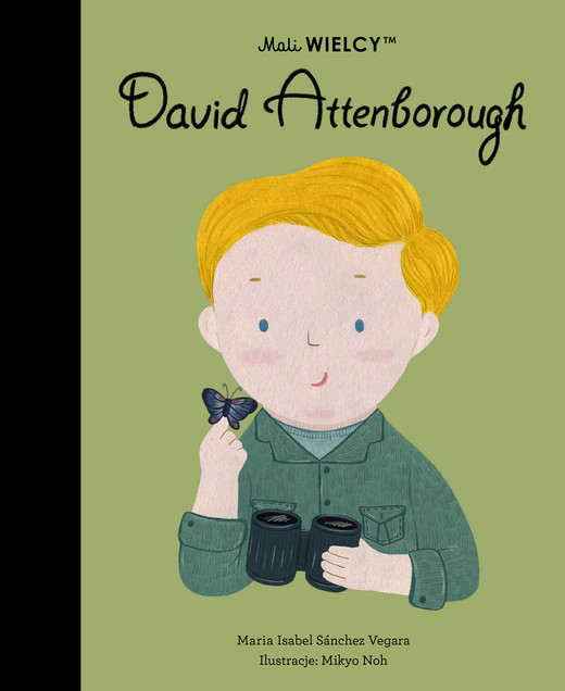 okładka Mali WIELCY. David Attenborough książka