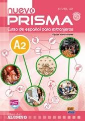 okładka Nuevo Prisma nivel A2 podręcznik + kod książka | Praca Zbiorowa