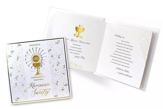 okładka Pamiątka Komunii PMB Q-0001 książka