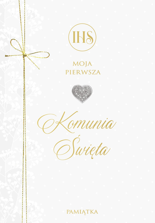 okładka Pamiątka Komunii PMB PR-0004 książka