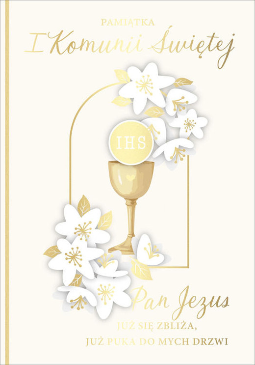okładka Pamiątka Komunii PMB-0077 książka