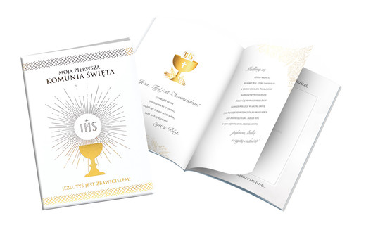 okładka Pamiątka Komunii PMB-0074 książka