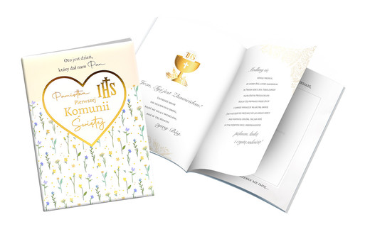 okładka Pamiątka Komunii PMB-0073 książka