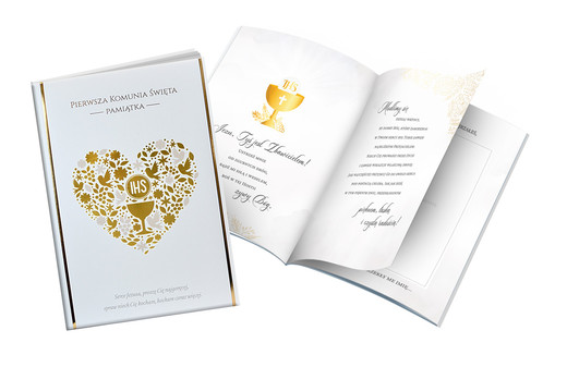 okładka Pamiątka Komunii PMB-0065 książka