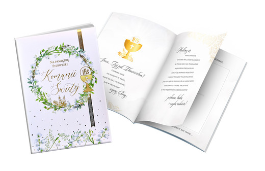 okładka Pamiątka Komunii PMB-0063 książka