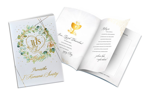 okładka Pamiątka Komunii PMB-0062 książka