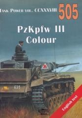 okładka 505 PZKPFW III COLOR Tank Power vol. CCXXXVIII 505 książka | Praca Zbiorowa