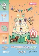 okładka Kolorowanka Corgi Team A4 HAPPY COLOR książka