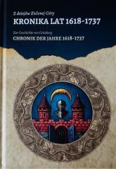 okładka Z dziejów Zielonej Góry. Kronika lat 1618-1737 książka | Praca Zbiorowa