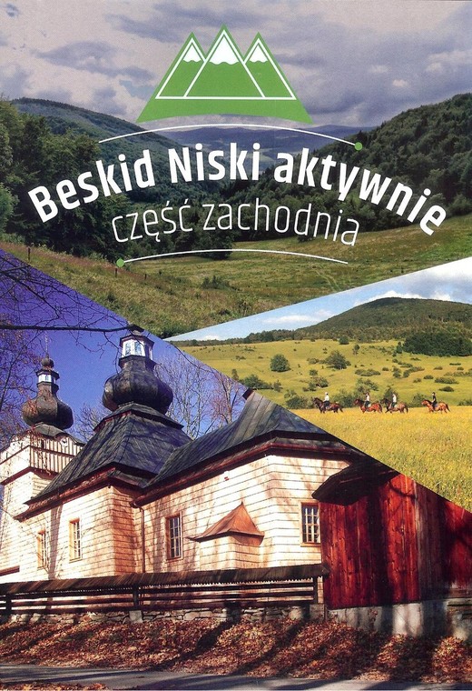 okładka Beskid Niski aktywnie. Część zachodnia książka
