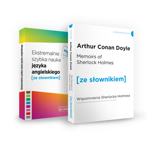 okładka Pakiet The Memoirs of Sherlock Holmes i Ekstremalnie szybka nauka języka angielskiego książka | Opracowanie zbiorowe