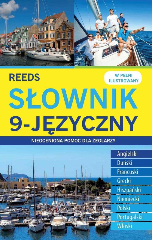 okładka REEDS Słownik 9-języczny. Nieoceniona pomoc dla żeglarzy książka | Opracowanie zbiorowe