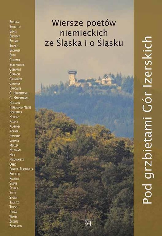 okładka Pod grzbietami Gór Izerskich. Wiersze poetów niemieckich ze Śląska i o Śląsku książka | Opracowanie zbiorowe