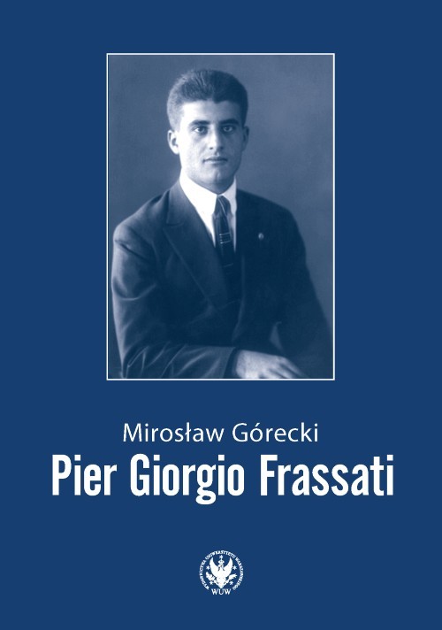 okładka Pier Giorgio Frassati książka | Mirosław Górecki
