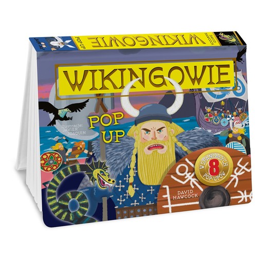 okładka Wikingowie POP-UP książka | David Hawcock