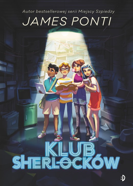 okładka Klub Sherlocków, tom 1 książka | Ponti James