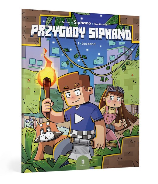 okładka Przygody Siphano. Las pand. Tom 1 książka | Siphano Siphano