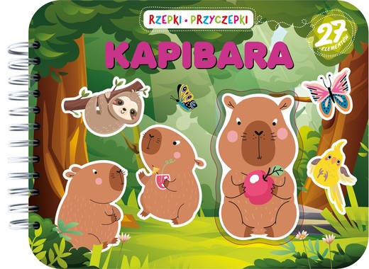 okładka Rzepki-przyczepki. Kapibara książka