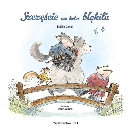 okładka Szczęście ma kolor błękitu książka | Eulàlia Canal