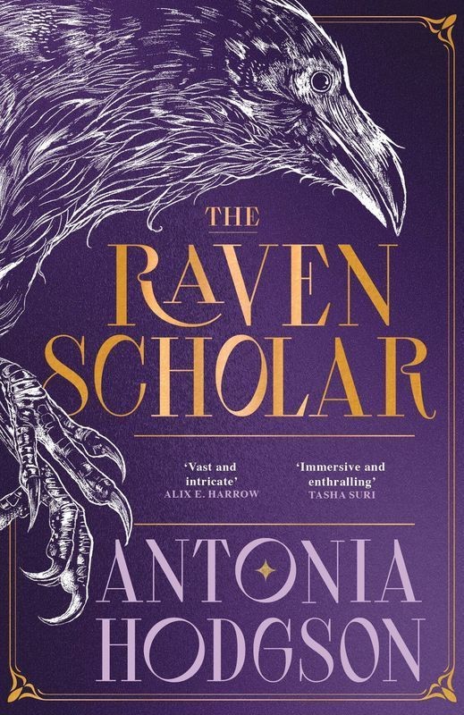 okładka The Raven Scholar wer. angielska książka | Antonia Hodgson