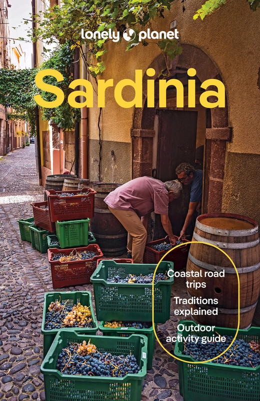 okładka Sardinia. Lonely planet książka | Paula Hardy