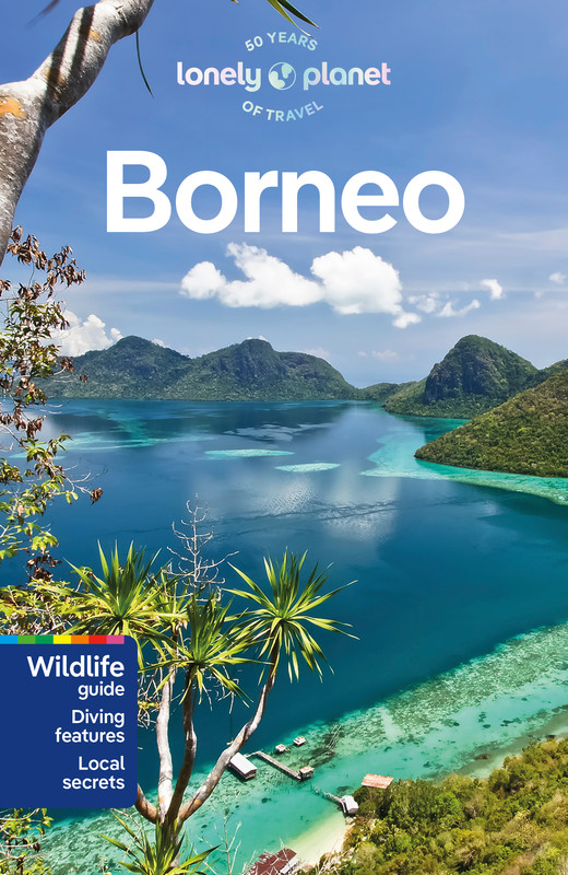okładka Borneo. Lonely planet książka | Mark Eveleigh, Paul Harding, Robinson Daniel