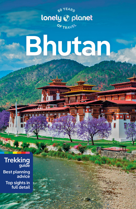 okładka Bhutan. Lonely planet książka | Bradley Mayhew, Galey Tenzin, Lindsay Fegent-Brown