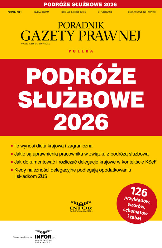 okładka Podróże służbowe 2026 ebook | pdf | Praca Zbiorowa