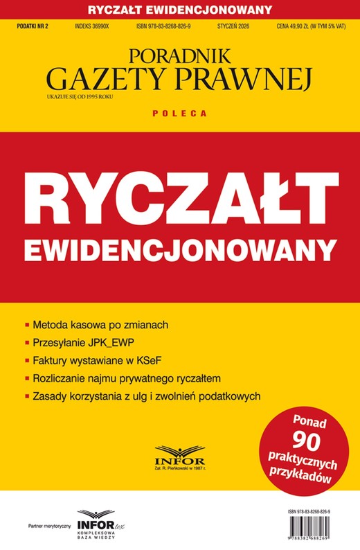 okładka Ryczałt ewidencjonowany ebook | pdf | Grzegorz Ziółkowski
