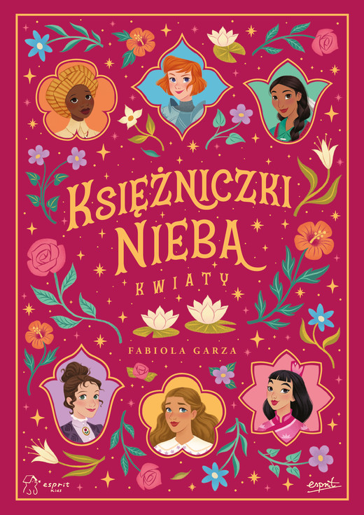 okładka Księżniczki Nieba. Kwiaty książka | Fabiola Garza