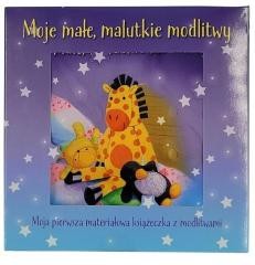 okładka Moje małe, malutkie modlitwy - k. materiałowa książka | Praca Zbiorowa