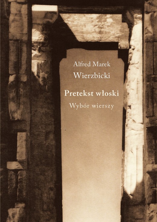 okładka Pretekst włoski. Wybór wierszy książka