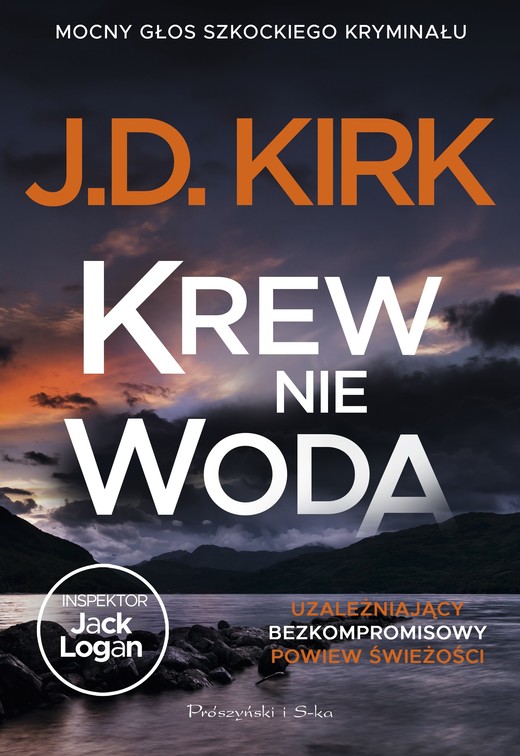 okładka Krew nie woda książka | Kirk J.E.