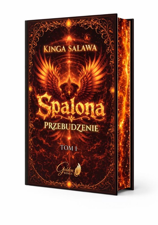 okładka Spalona. Przebudzenie Tom 1 (ilustrowane brzegi) książka | Kinga Salawa
