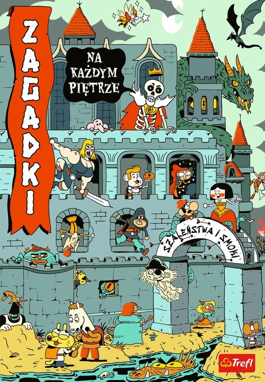 okładka Szaleństwa i smoki. Zagadki na każdym piętrze książka | Baptiste MASSA