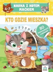 okładka Nauka z kotem Maćkiem. Kto gdzie mieszka? książka | Hristo Dimitrov