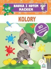 okładka Nauka z kotem Maćkiem. Kolory książka | Hristo Dimitrov