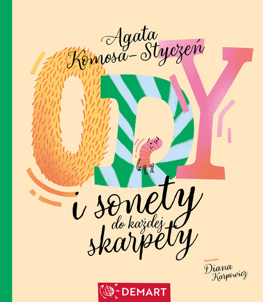 okładka Ody i sonety do każdej skarpety książka | Agata Komosa-Styczeń