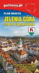 okładka Jelenia Góra, Cieplice Śląskie-Zdrój - plan miasta książka