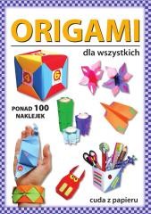 okładka Origami dla wszystkich. Ponad 100 naklejek książka | Beata Guzowska