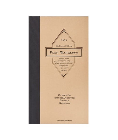 okładka Plan Warszawy 1655 książka | Opracowanie zbiorowe