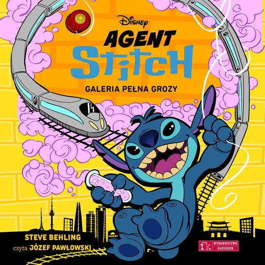 okładka Agent Stitch. Tom 3. Galeria pełna grozy. Disney audiobook | MP3 | Behling Steve
