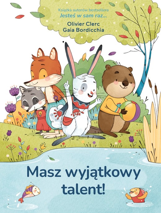 okładka Masz wyjątkowy talent! książka | Clerc Olivier, Gaia Bordicchia