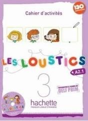 okładka Les Loustics 3 ćwiczenia + CD HACHETTE książka | Marianne Capouet, Hugues Denisot