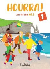okładka Hourra 1 podręcznik + audio/wideo online książka | Hugues Denisot, Stephanie Rivasseau