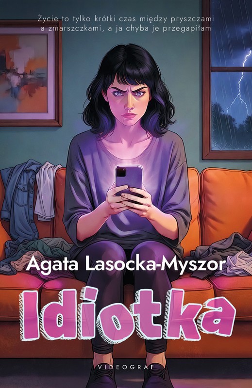 okładka Idiotka książka | Agata Lasocka-Myszor